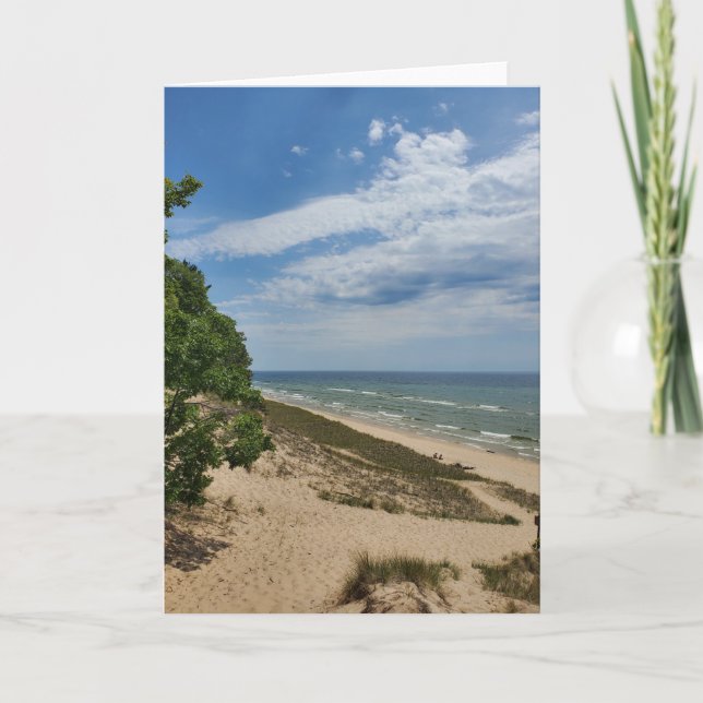 Sjö Michigan, Muskegon-kort Kort (Framsida)