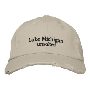 SJÖ MICHIGAN - osaltat Broderad Keps