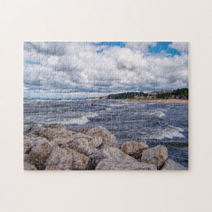 Sjö Michigan Shoreline Pussel