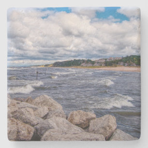 Sjö Michigan Shoreline Stenunderlägg