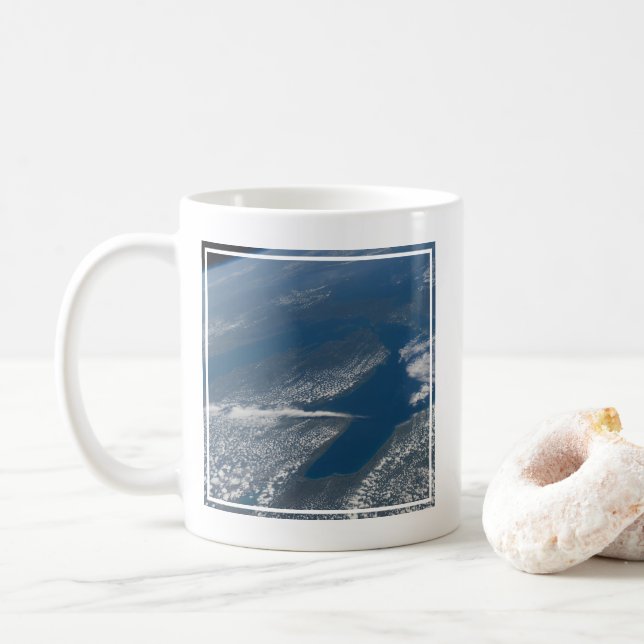 Sjö Michigan, Sjö och Michigan. Kaffemugg (Med munk)