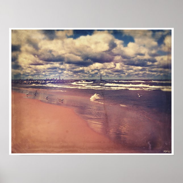 Sjö Michigan-sommaren Poster (Framsidan)