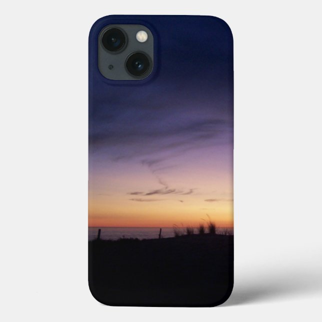 Sjö Michigan Sunset Fodral-Mate iphone case (Baksida)