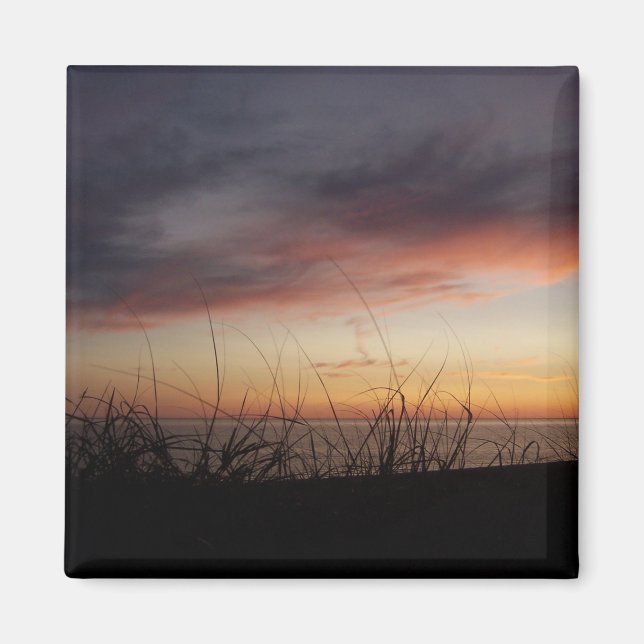 Sjö Michigan Sunset Magnet (Framsidan)