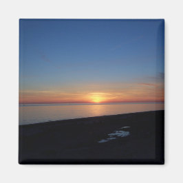 Sjö Michigan Sunset Magnet