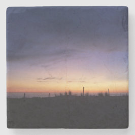 Sjö Michigan Sunset Stenunderlägg