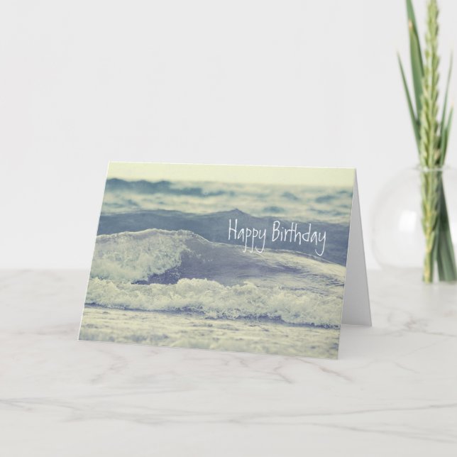 Sjö Michigan Underbar Sjöar Tidal Wave Kort (Framsida)