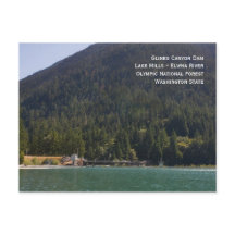 Sjö Mills and Glines Canyon Dam Postcard