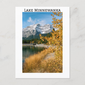 Sjö Minnewanka | Banff nationalpark | Kanada Vykort