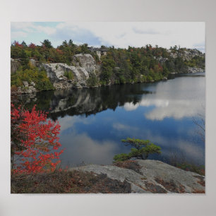 Sjö Minnewaska Poster