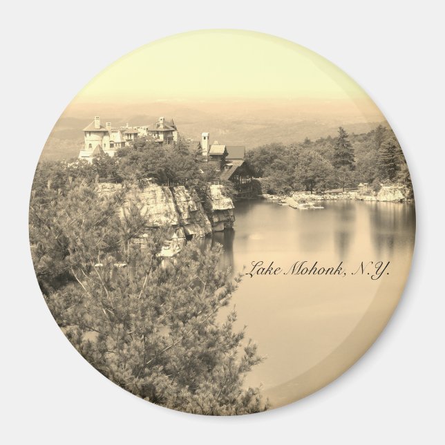 Sjö Mohonk Magnet (Framsidan)