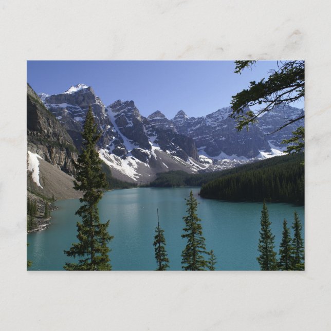 Sjö Moraine-vykort Vykort (Framsida)