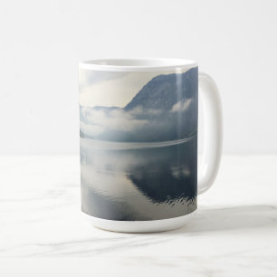 Sjö Mountain Cloud Landcape Photography Slovenque Kaffemugg