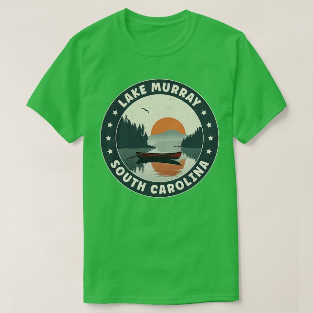 Sjö Murray South olina Sunset T Shirt (Design framsida)