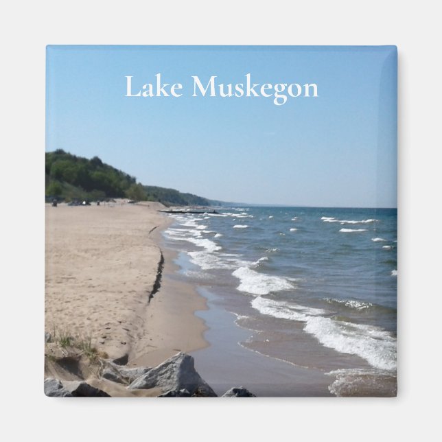 Sjö Muskegon Magnet (Framsidan)