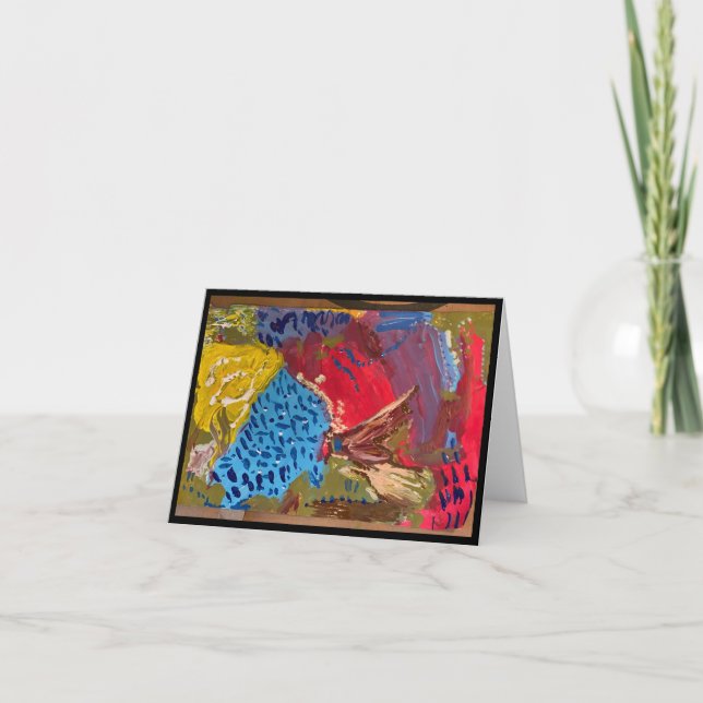 Sjö n Garden vid Sunrise Kort (Framsida)