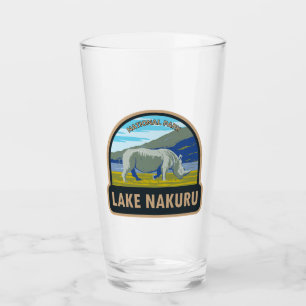 Sjö Nakuru nationalpark White Rhinoceros Travel Glaskopp
