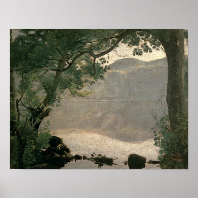 Sjö Nemi, 1843 Poster (Framsidan)