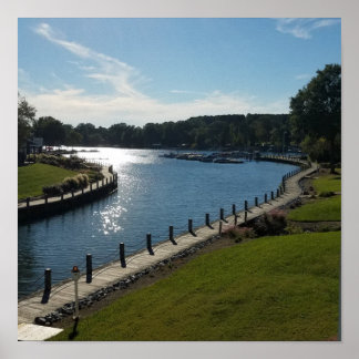 Sjö Norman Boardpromenad Poster