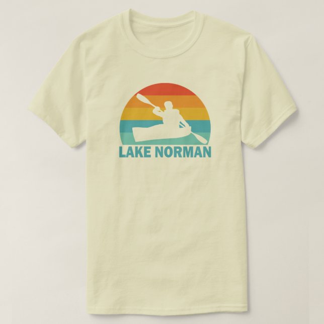 Sjö Norman North Carolina Kayak T Shirt (Design framsida)