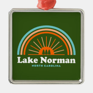 Sjö Norman North Carolina Rainbow Julgransprydnad Metall