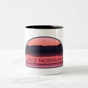 Sjö Norman North Carolina Red Sunrise Två-Tonad Mugg