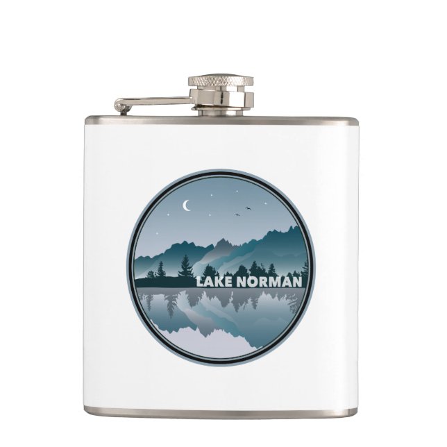 Sjö Norman North Carolina Reflection Fickplunta (Framsidan)