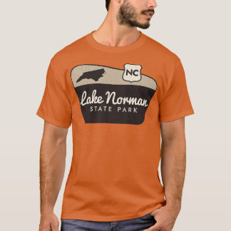 Sjö Norman State Park North olina Välkomstskylt T Shirt