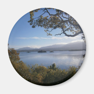 sjö och träd.JPG Magnet