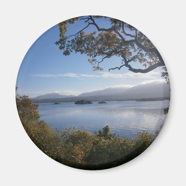 sjö och träd.JPG Magnet (Framsidan)