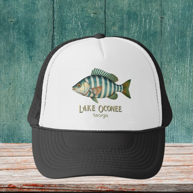 Sjö Oconee (georgisk sjöfisk) Keps (Skapare uppladdad)