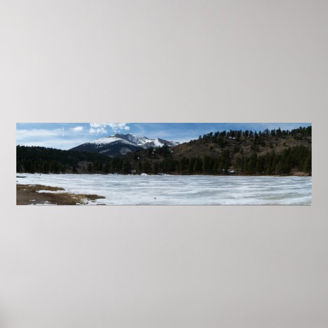 Sjö O'Haver och Mtn Ouray Poster (Framsidan)