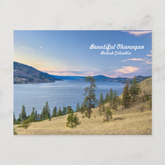 Sjö Okanagan Vykort