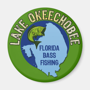 Sjö Okeechobee, Florida bas- fiske Magnet