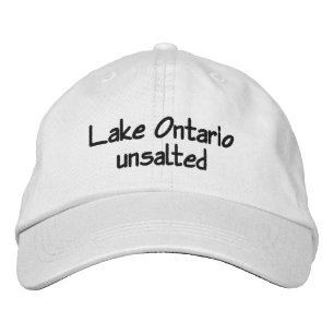 Sjö Ontario - osaltat Broderad Keps