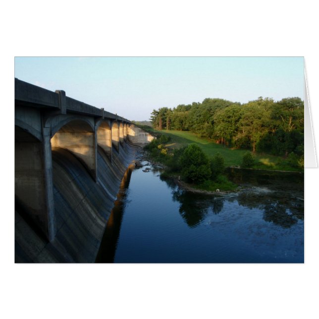 Sjö Ontelaunee-kort Hälsningskort (Framsidan Horizontal)