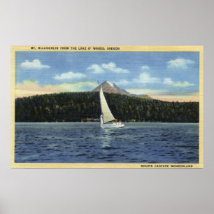 Sjö O'Skogen, Oregon Poster