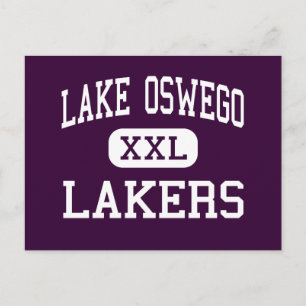 Sjö Oswego - Lakers - High - Sjö Oswego Oregon Vykort