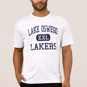 Sjö Oswego - Lakers - kick - sjö Oswego Oregon Tröja