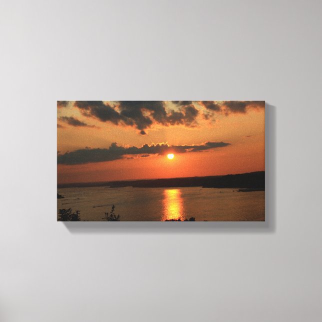 SJÖ OZARK SUNSET CANVAS (Framsida)