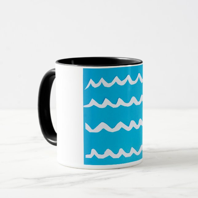 sjö på mugg (Framsida vänster)
