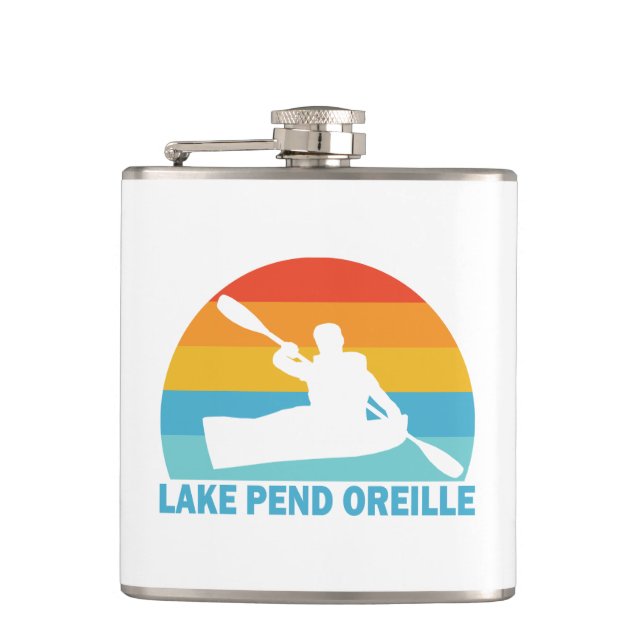 Sjö Pend Oreille Idaho Kayak Fickplunta (Framsidan)