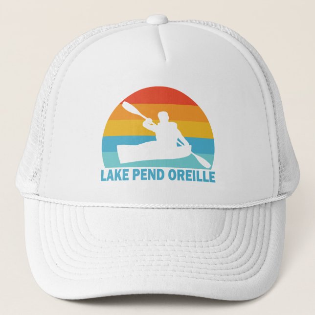 Sjö Pend Oreille Idaho Kayak Keps (Framsida)