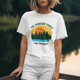 Sjö-Personlig för avvänjning av solnedgång Kvinnor T Shirt