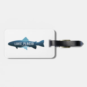 Sjö Placid New York Fish Bagagebricka
