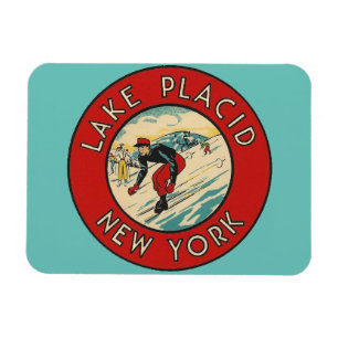 Sjö Placid, New York - Magnet