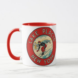 Sjö Placid, New York - Mugg
