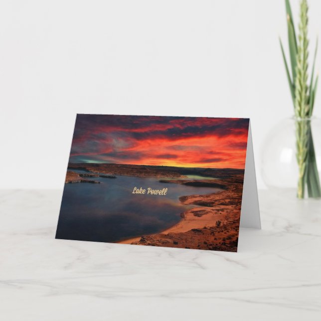 Sjö Powell, Arizona Kort (Framsida)