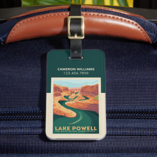 Sjö Powell Arizona & Utah Bagagebricka
