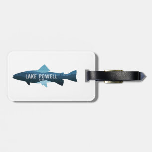 Sjö Powell Arizona Utah Fish Bagagebricka